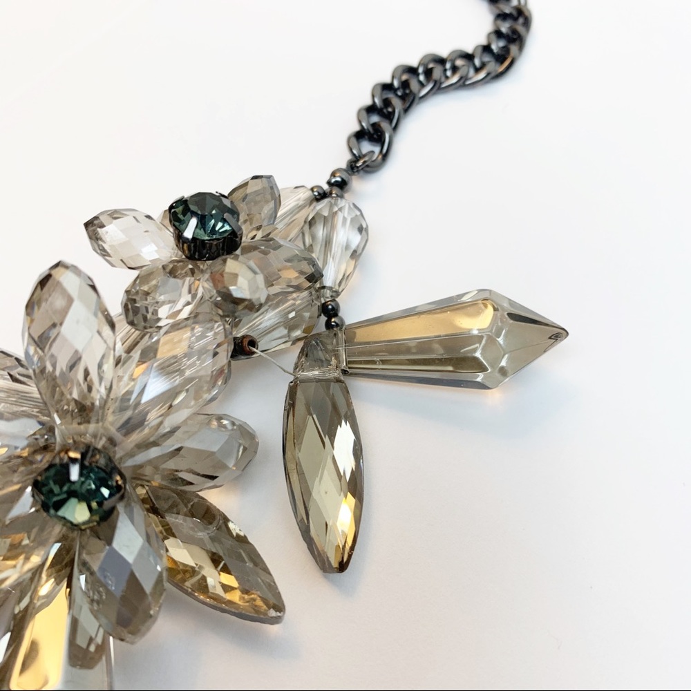 Crystal Statement Necklace - image 2